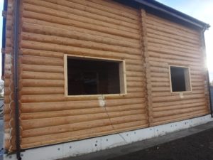 Герметизация деревянного дома в колыванском районе
